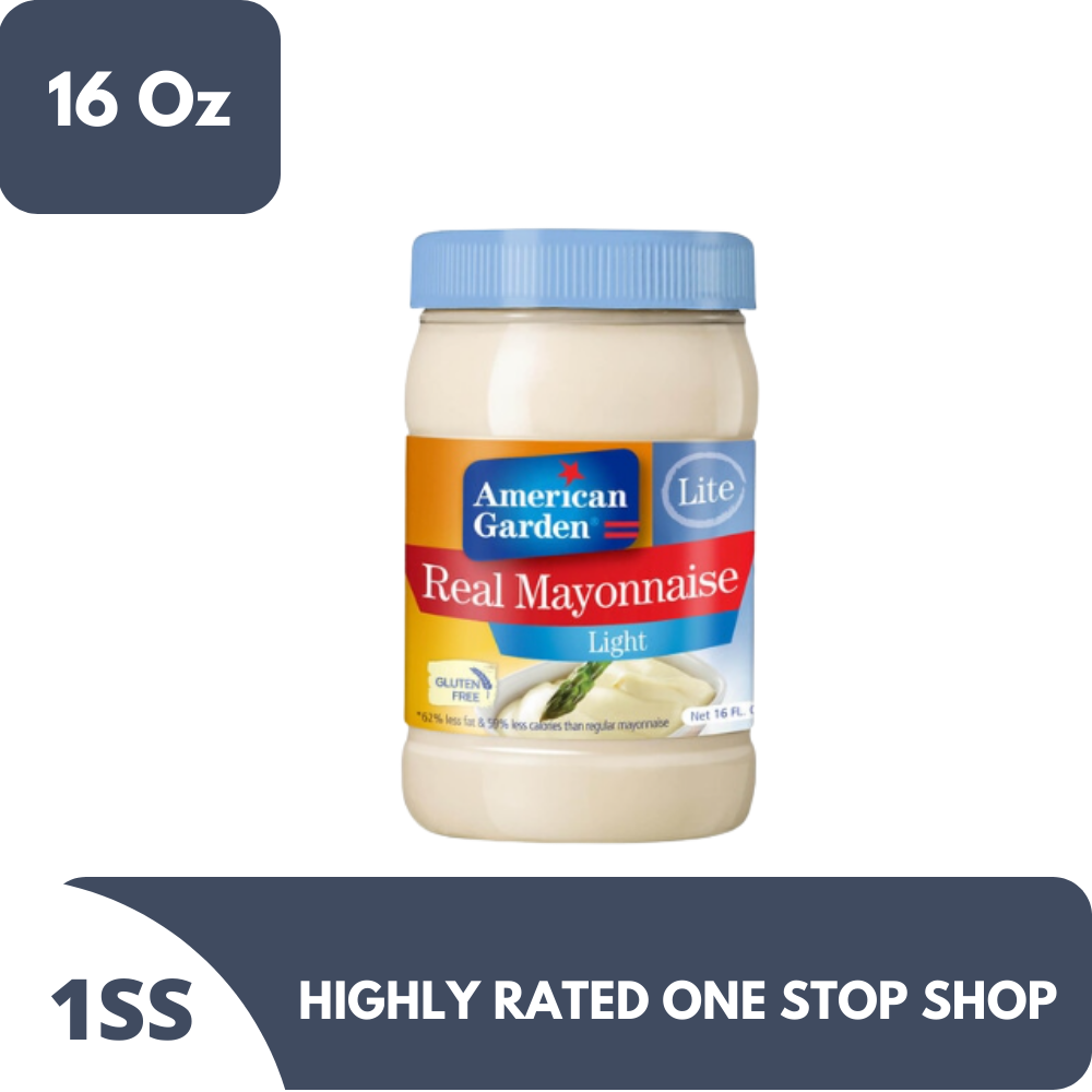 American Garden Real Mayonnaise Light 16 Oz Lazada PH