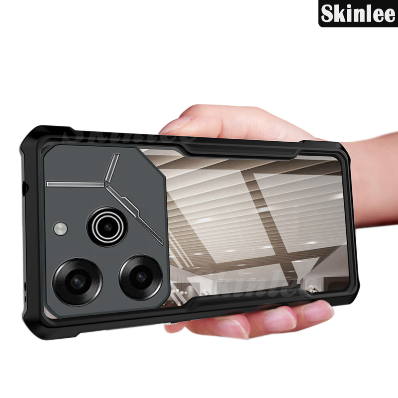 Phone case For Tecno Pova 6 NEO Back cover Transparent Full Air Protection Soft Armor Shockproof cover For Tecno Pova6 Pro Cover cases