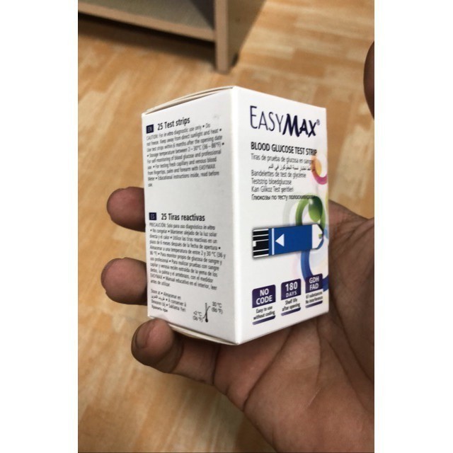✅ Que Thử Đường Huyết EasyMax (Easy Max) | (Date Xa) -VT0761 - Y Tế Vạn Thành