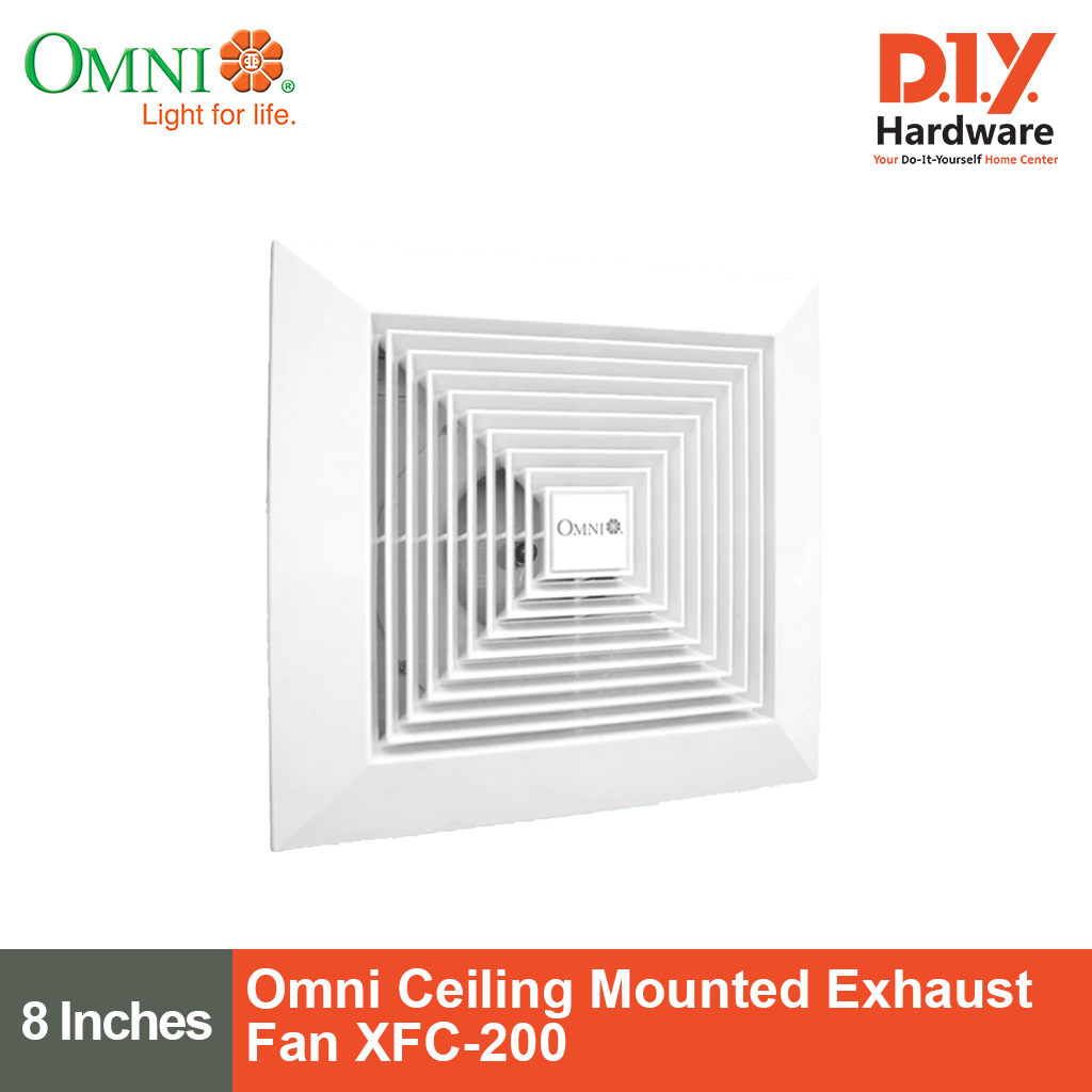 Omni Ceiling Mounted Exhaust Fan 8 inches Lazada PH