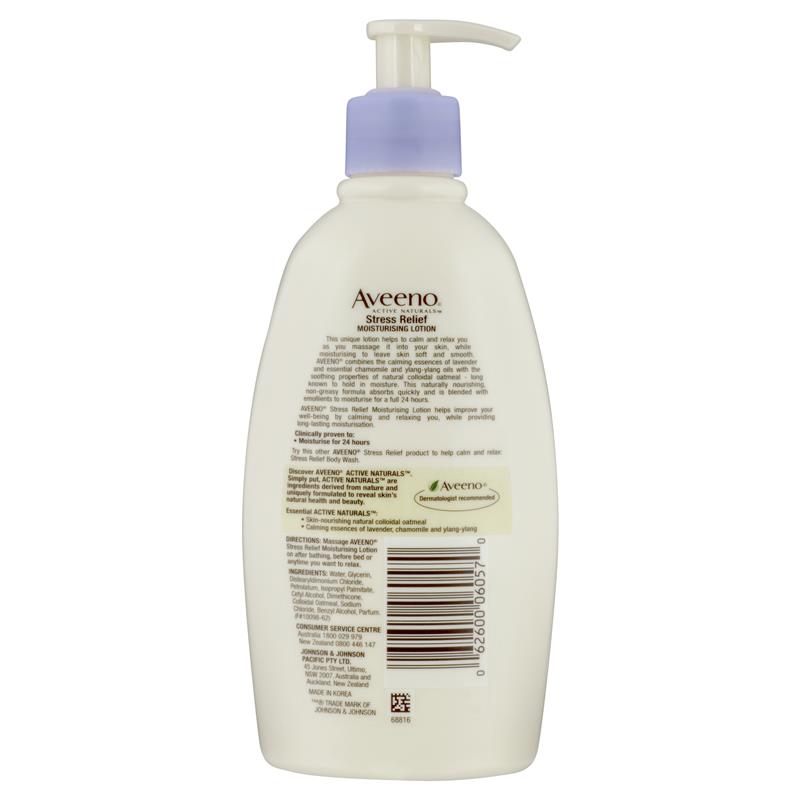 aveeno lavender chamomile lotion