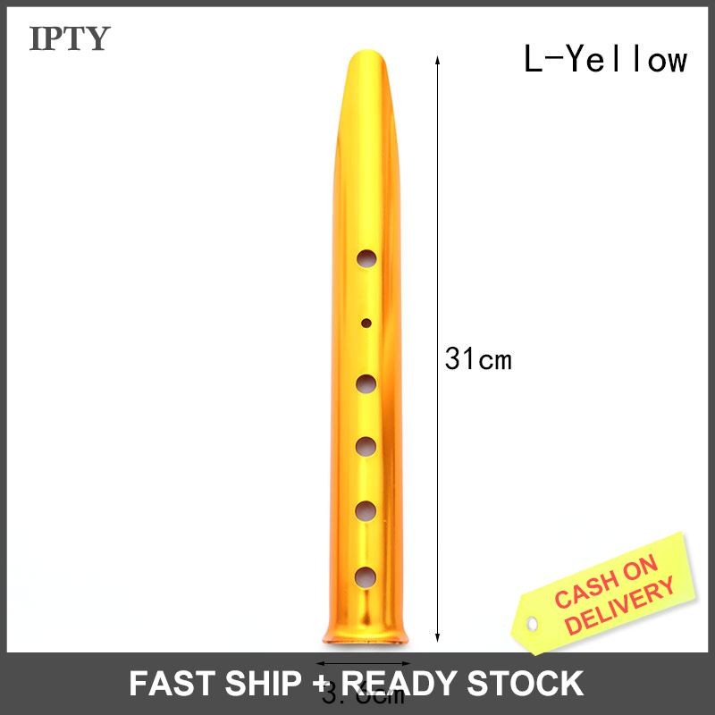 IPTY Lều hình chữ U bằng nhôm 23/31cm cọc đinh cọc cọc tuyết cọc cát cho ngoài trời