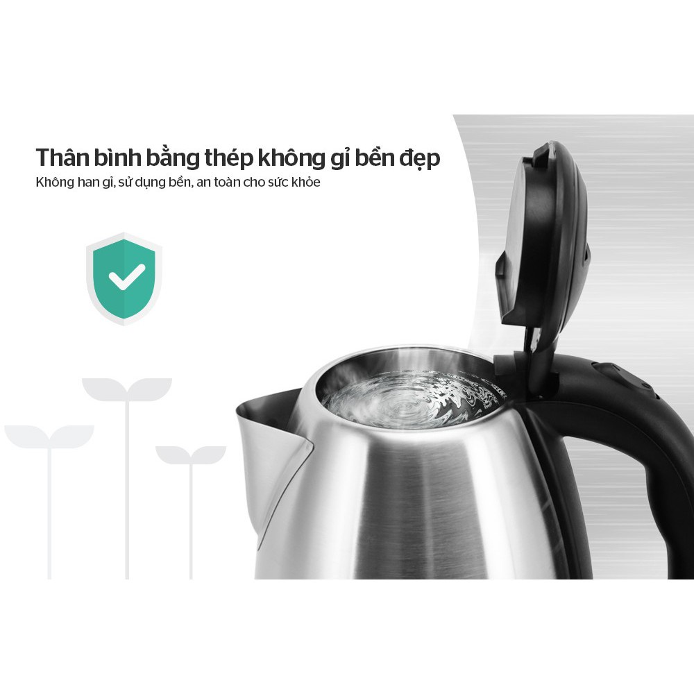 Ấm đun siêu tốc Sunhouse 1,5L SHD1057