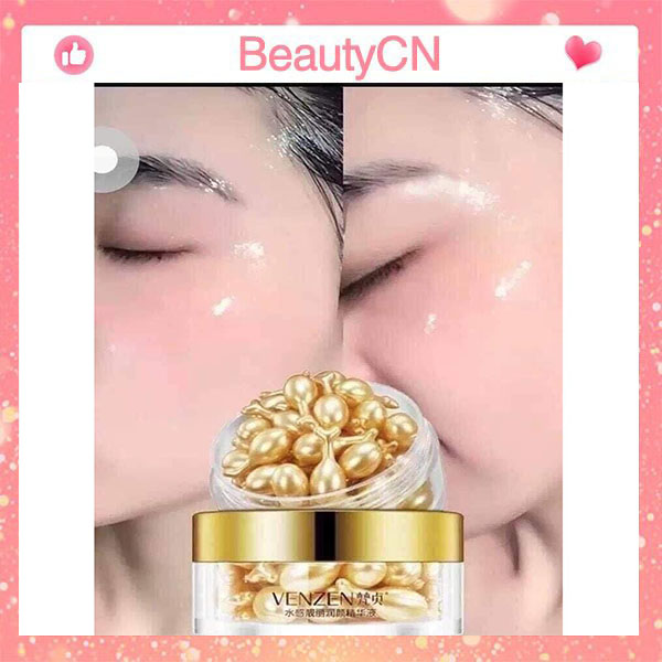 Serum dưỡng da mặt dạng viên trắng hồng dưỡng ẩm tinh chất cá hồi images