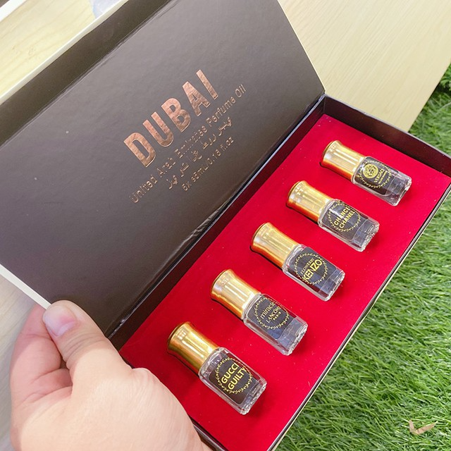 [SIÊU THƠM] Set 5 chai tinh dầu nước hoa dubai đủ mùi cho cả nam và nữ - nước hoa, tinh dầu nước hoa thơm lâu