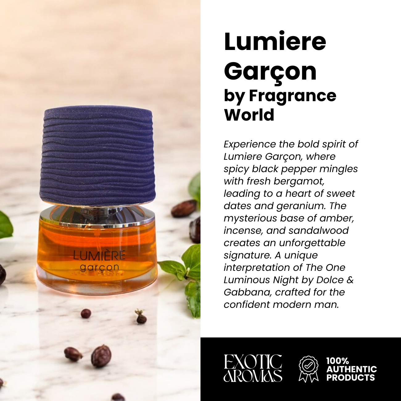 French Avenue Lumiere Garçon/Lumiere Elle EDP 100ML by Fragrance 