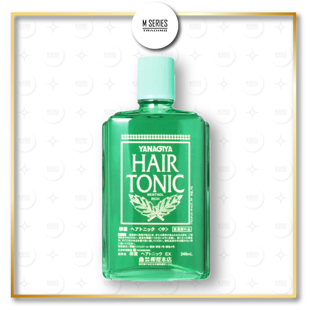 YANAGIYA Hair Tonic 240ml 100% Original Import from JAPAN **Hair loss Hair  fall Oily Scalp Treatment Hair growth Men Vitamin ** | Lazada