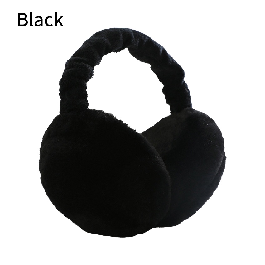 Faux Rabbit Fur Soft Plush Earmuffs Ear Warmer Winter Warm for Women