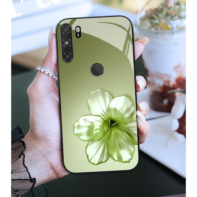 Ốp Lưng VSMART ACTIVE 3 Mặt lưng cường Lực Họa Tiết