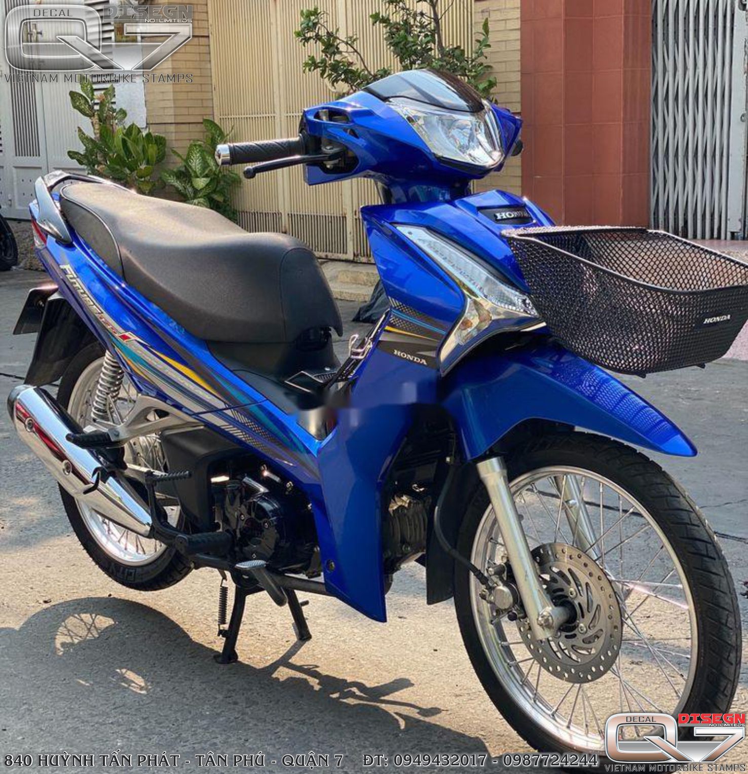 Tem rời future - xanh