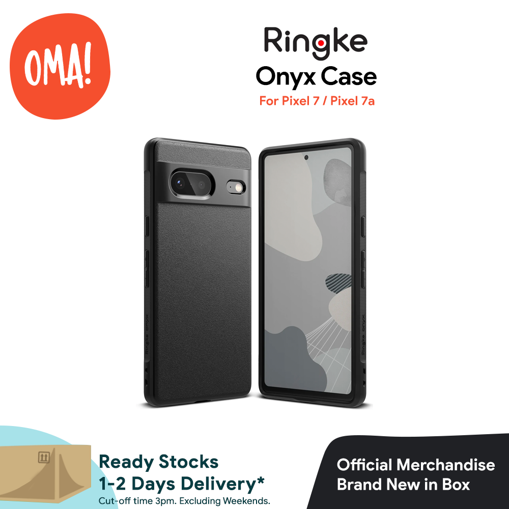For Google Pixel 7 / 7a Case, Ringke [Onyx] Anti-Fingerprint Textured  Cover