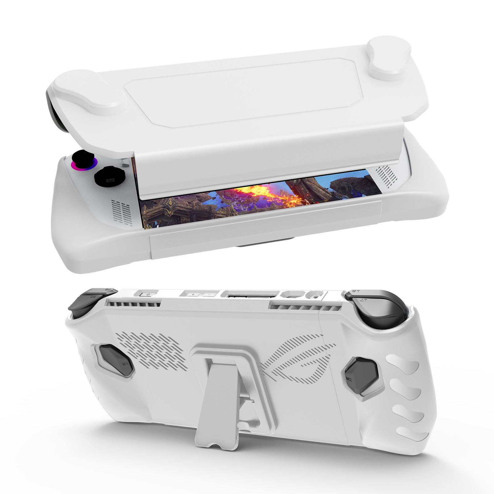 For ROG ALLY Consoles Protective Case Shockproof Protector Cover for ROG ALLY With Stand Base Protective Case Accessories