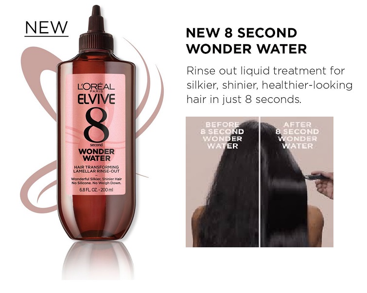 L'Oreal Elvive 8 Second Wonder Water Lamellar Hair Treatment 200ml | Lazada  Singapore