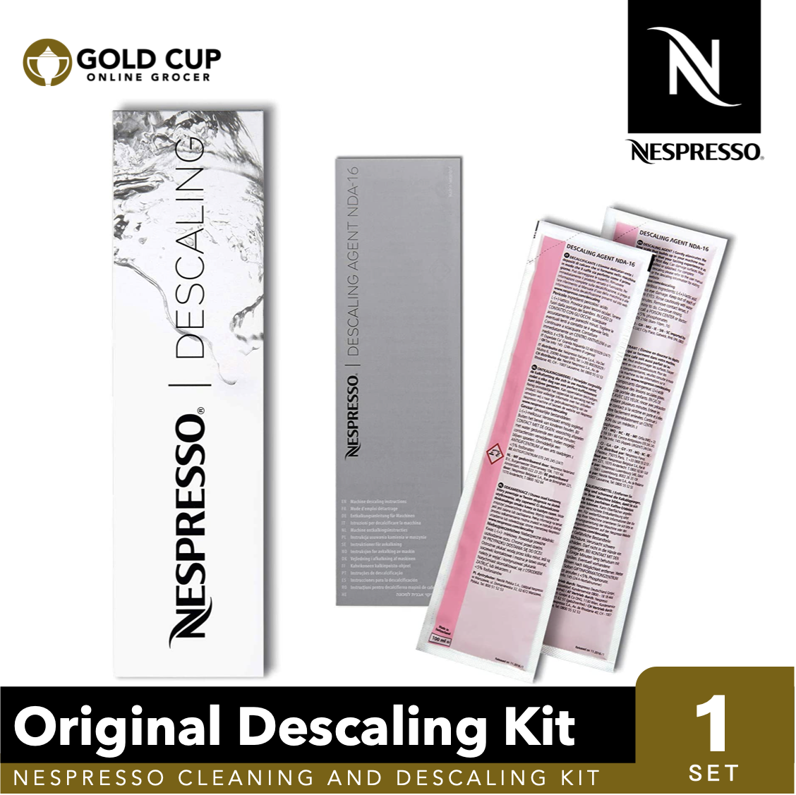 Nespresso Descaling Kit (Nespresso Original Machine Maintenance Descaler) Lazada PH