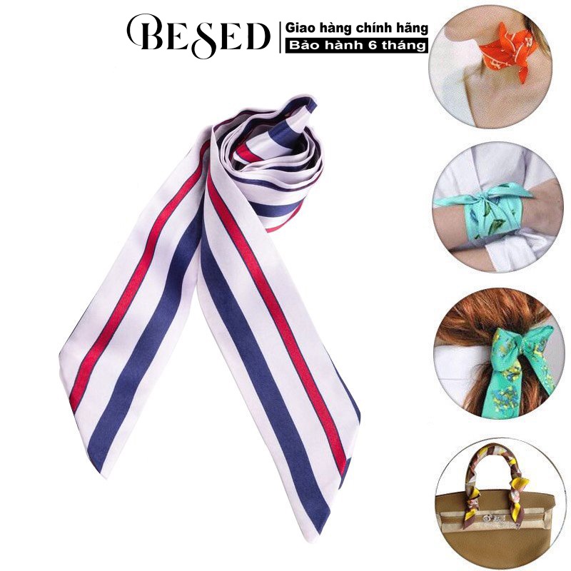 Khăn Quấn Quai Túi Xách , Buộc Tóc, Quàng Cổ Besed - [Màu Ngẫu Nhiên]