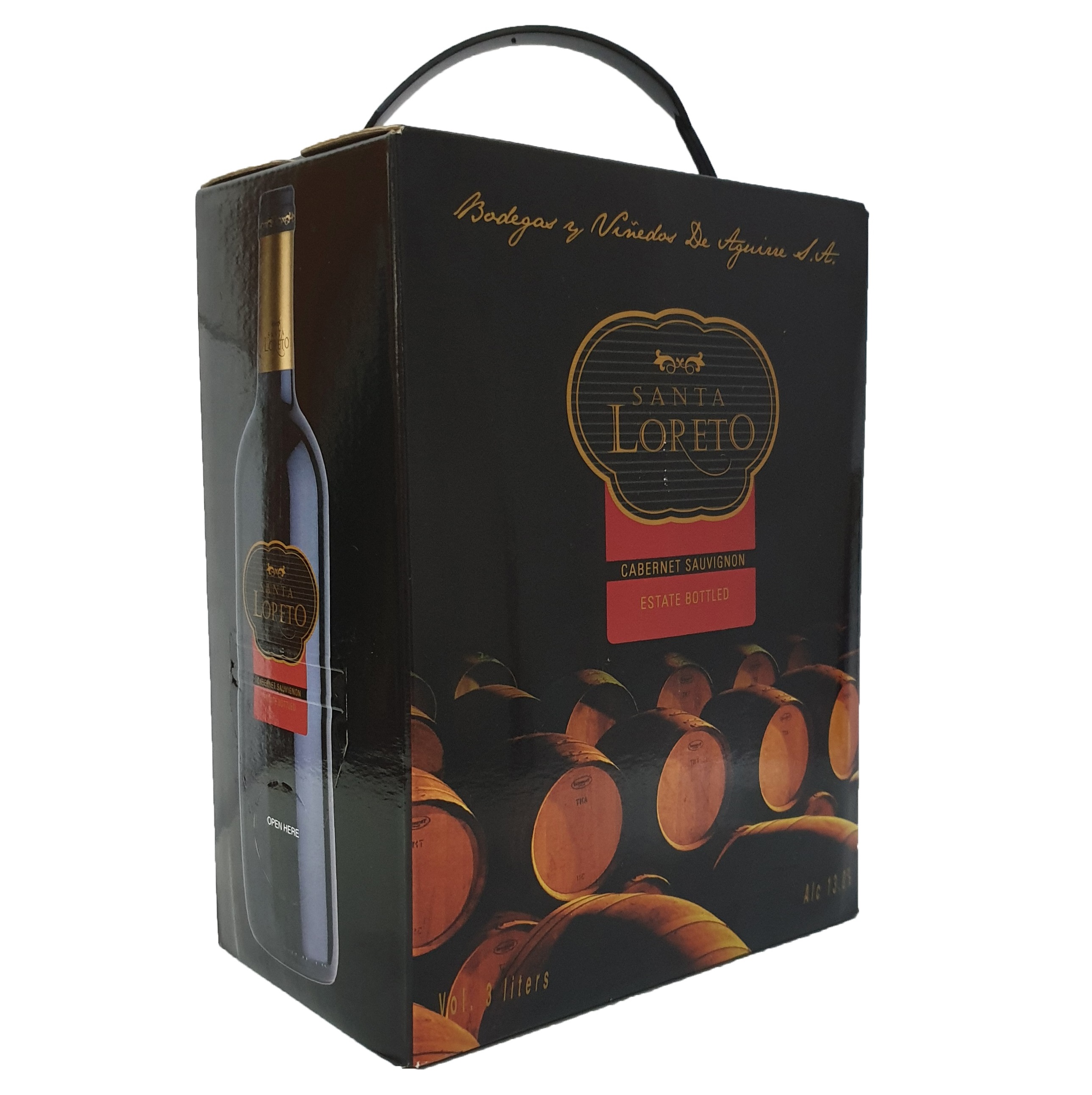 Santa Loreto 3L Nhập khẩu Chile