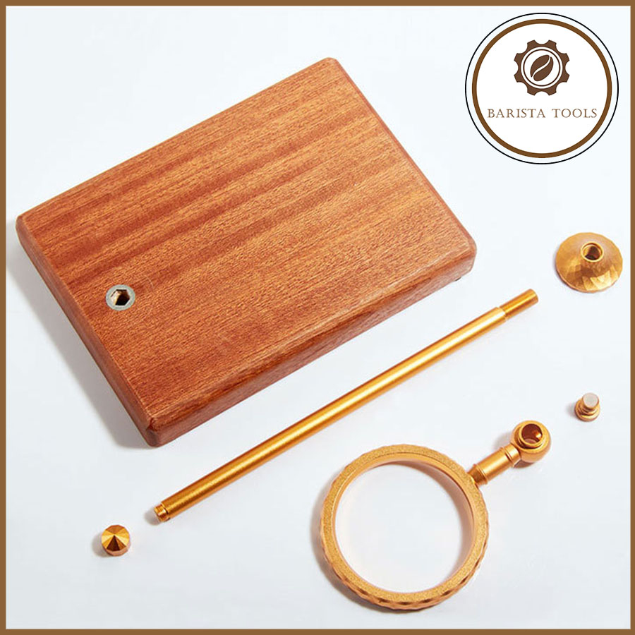 Giá đỡ pha cà phê chân đế gỗ  Dụng cụ Barista