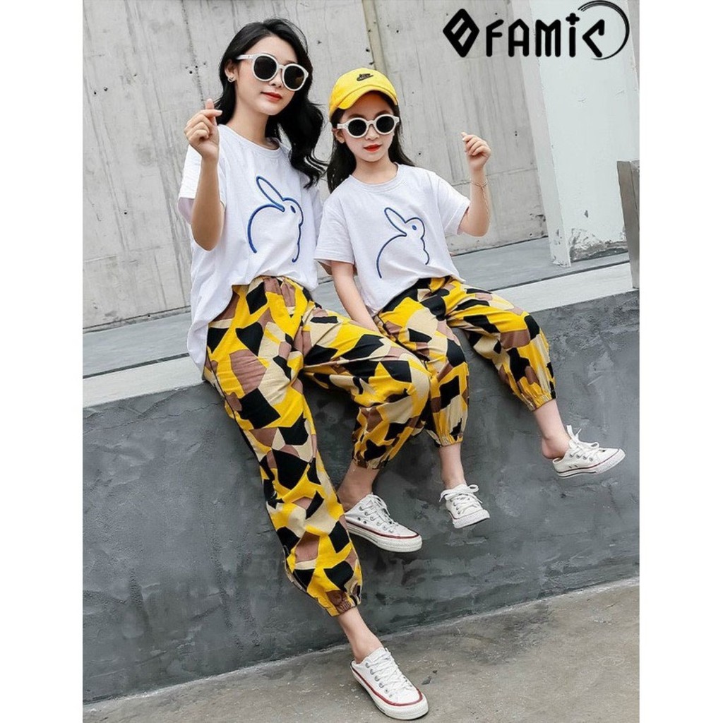 Áo đôi mẹ bé cotton đủ size