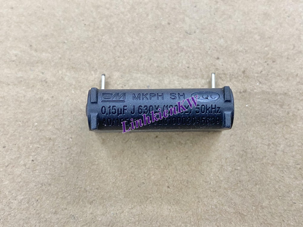 Tụ bếp từ mkph 0.15uf 630vac 1200vdc dáng đứng mới !