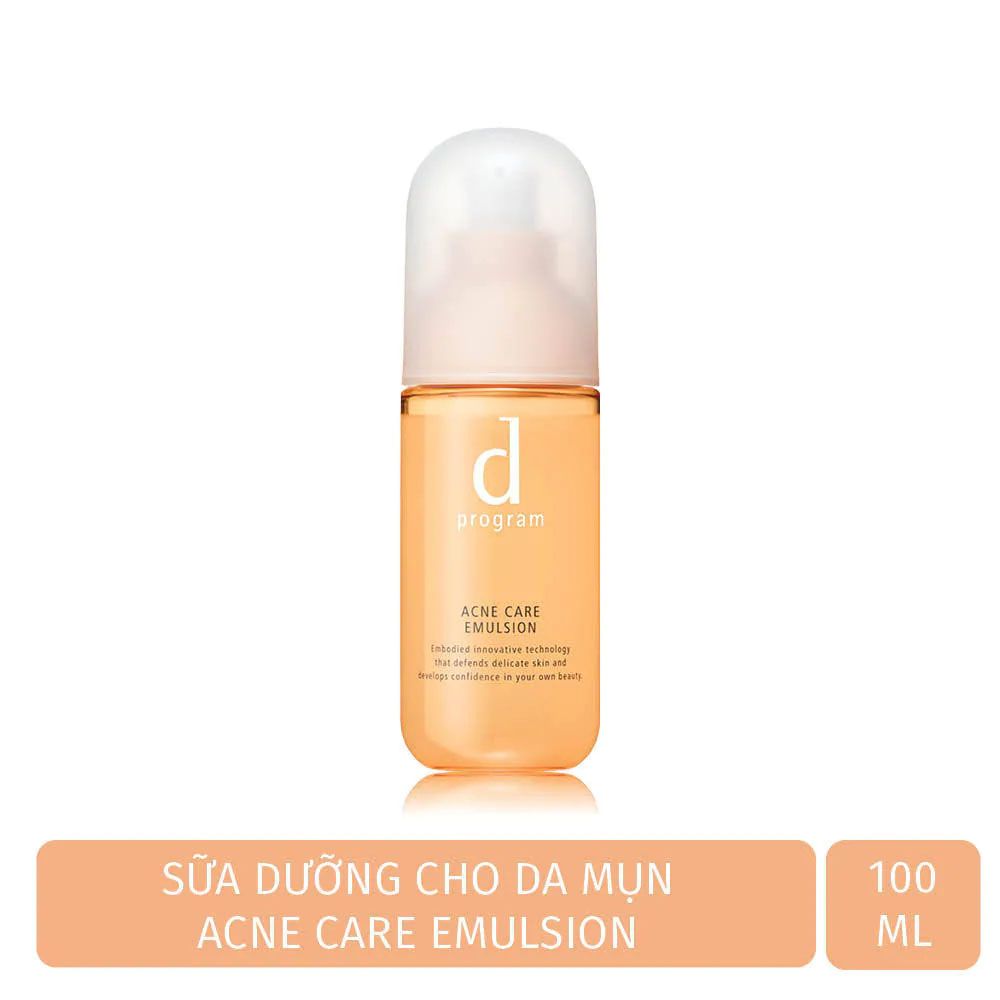 Sữa Dưỡng D Program Cho Da Mụn Nhạy Cảm Acne Care Emulsion 100ml