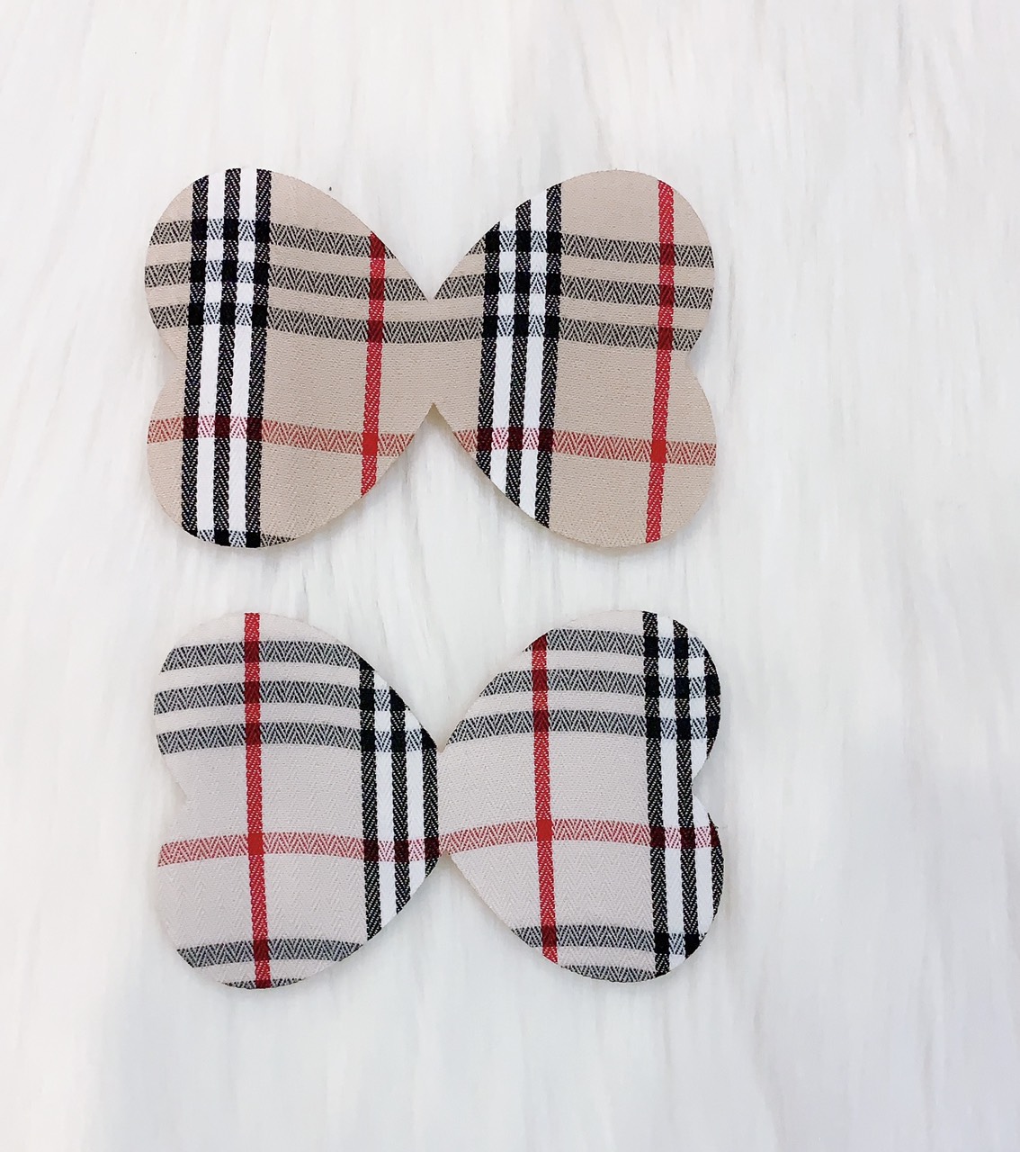 Combo 4 Miếng Dán Tóc Họa Tiết Kẻ-phukienteen