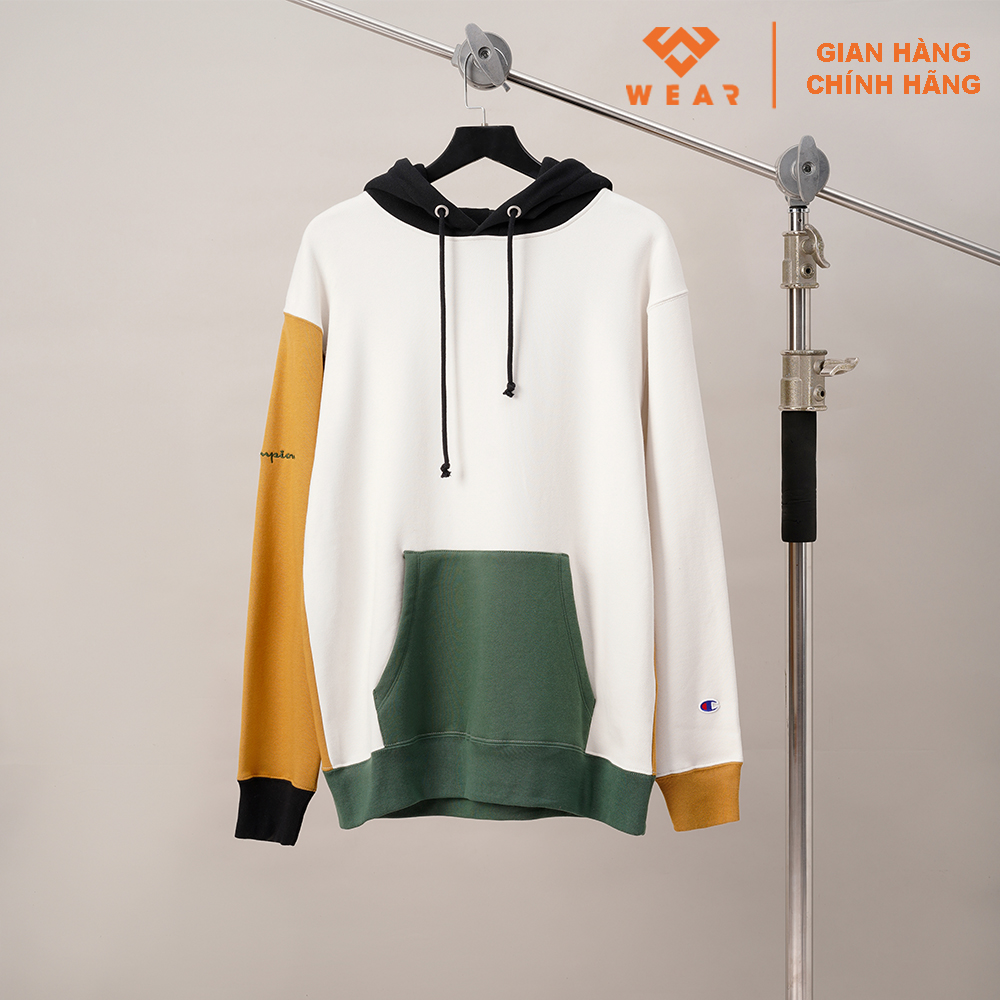Áo champion jp pullover sweatshirt - off white - c3u101gry