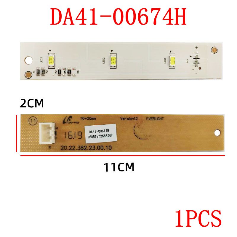 Da41-00674h dc12v for suitable for samsung refrigerator led lamp light strip display light lighting board parts