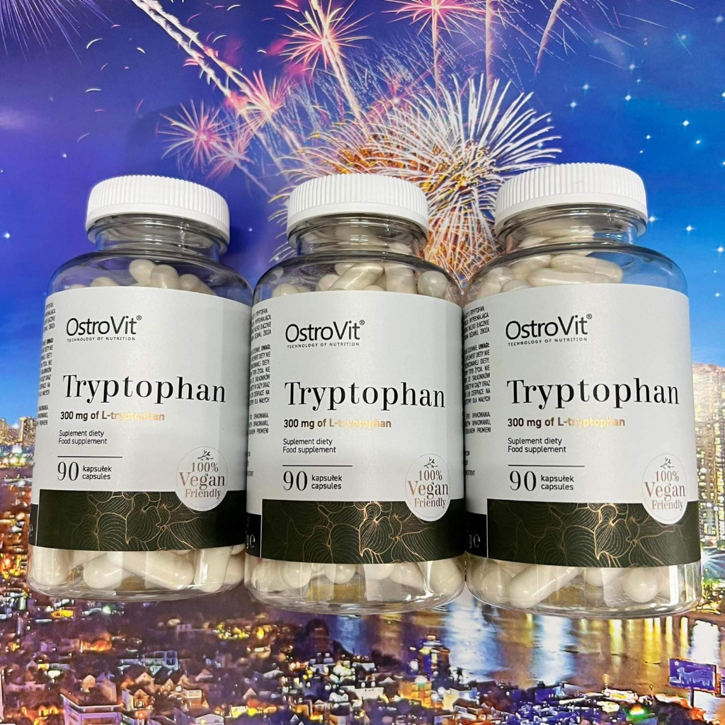 Viên Uống Ostrovit Tryptophan Vege - Hỗ Trợ Cải Thiện Giấc Ngủ, Tăng Cường Sức Khoẻ (90 Viên)