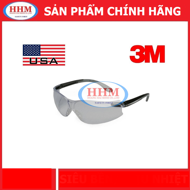 Kính bảo hộ 3M 11674 V4 - màu xám