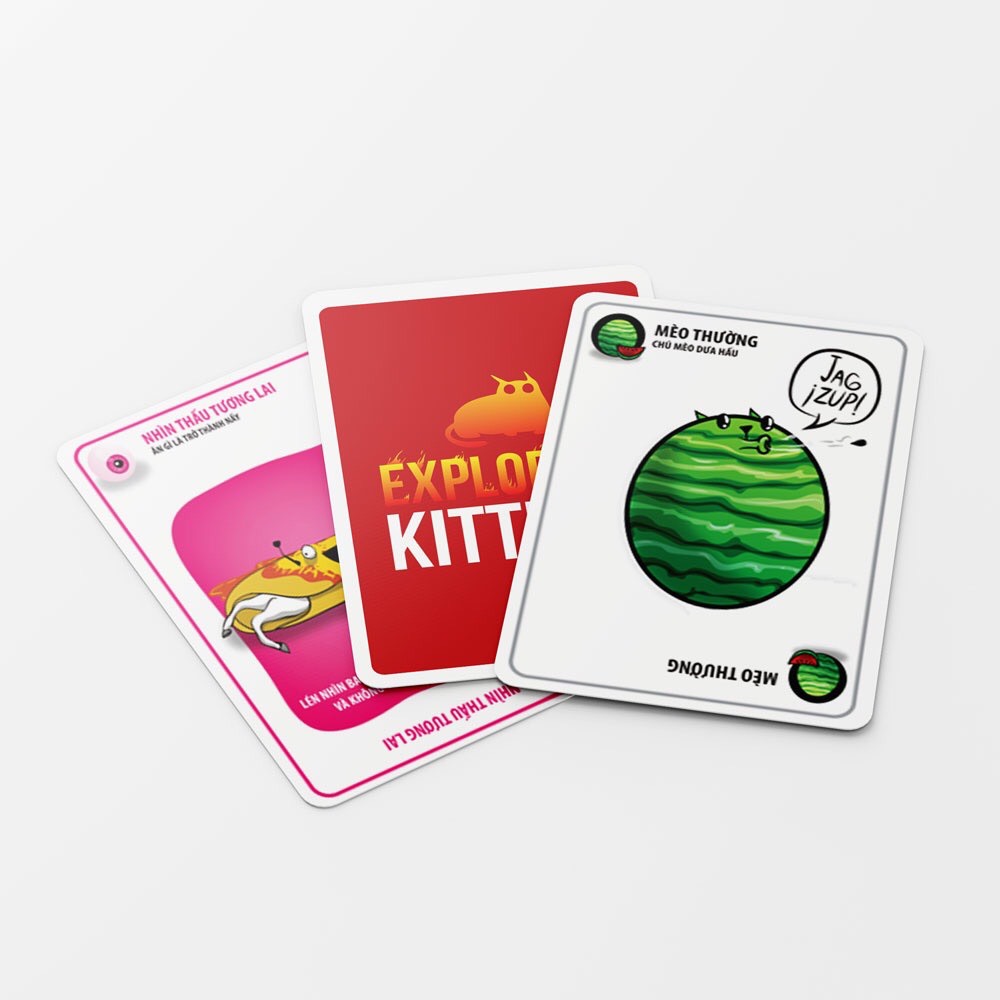 Mèo Nổ hộp cứng TOP BOARDGAME - Exploding Kittens BoardGame