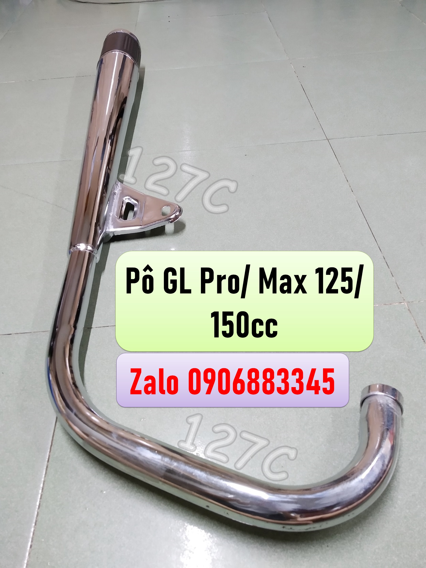 [HCM] Pô Honda GL pro/ max 125/ 150cc