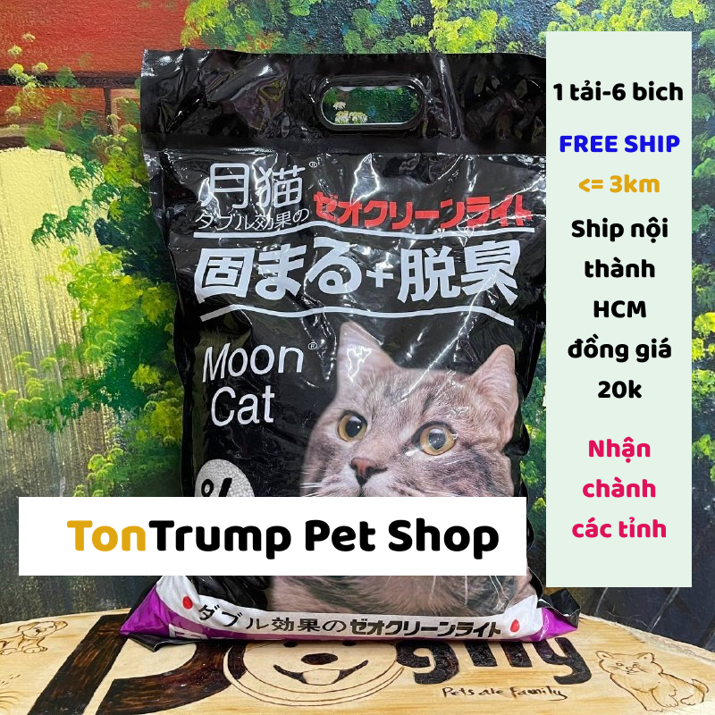 [Hỏa tốc 2h]  Combo 3 bịch cát vệ sinh cho mèo 9L