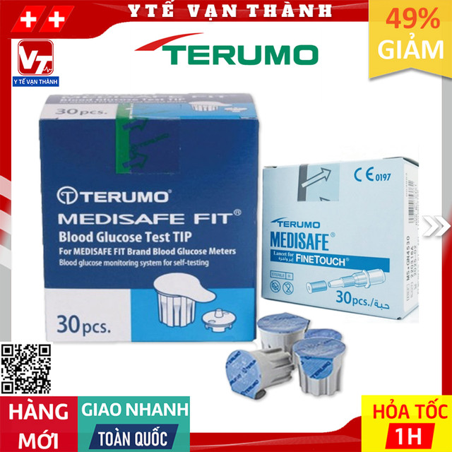 ✅ Que Thử Đường Huyết Terumo Medisafe Fit | (Date Xa) -VT0760 - Y Tế Vạn Thành