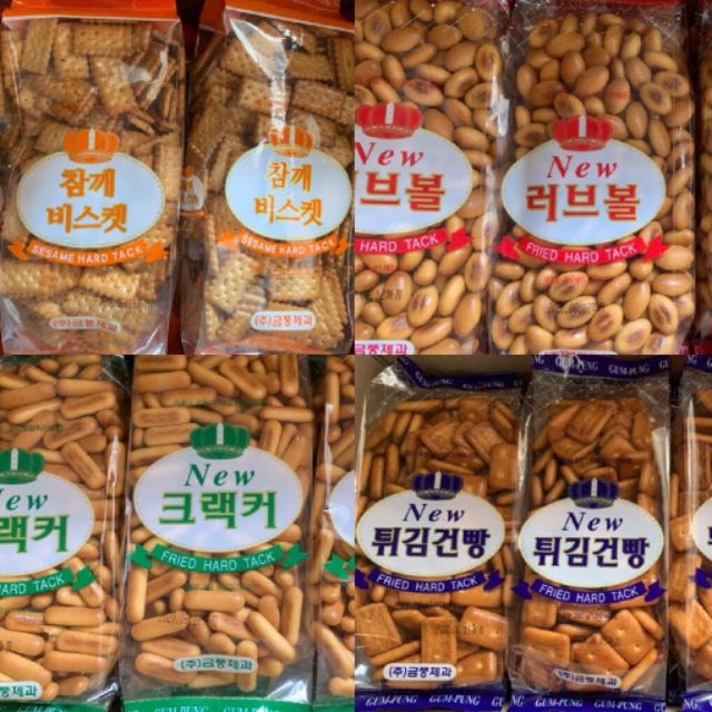 [HÀNG CHUẨN] Bánh lúa mạch Gum Pung Hàn Quốc 270G