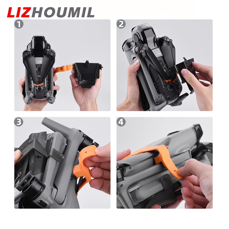 LIZHOUMIL Propeller Holder Blade Guard Protective Band Tear Resistant Quick Release Drone Propeller Holder Fixer Compatible For DJI AIR 3 Mavic AIR 3 Drone