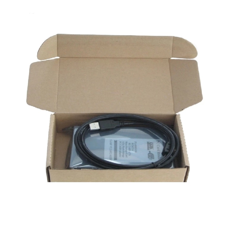 USB 2.0 PCMCIA PC Card Reader ATA Card Reader For 68P PC Card Instert PC To USB CF Cards Adapter Reader 2023NEW