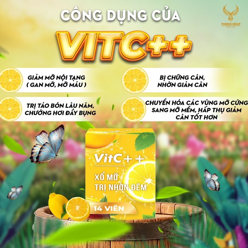COMBO 2 HỘP Viên hữu cơ xổ mỡ ban đêm Vitc ++ chính hãng cty Vic 100%(hop 14 viên) thumbnail