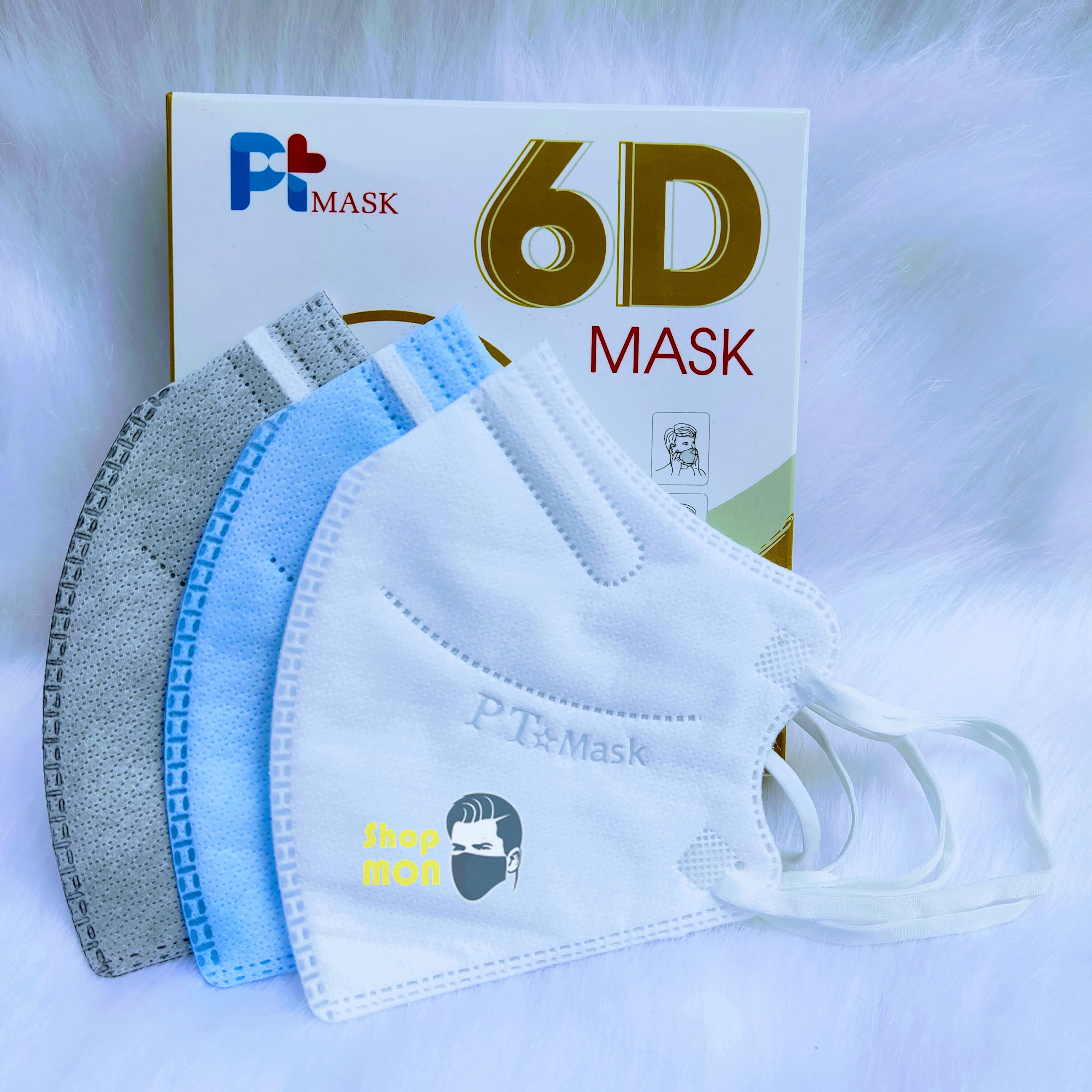 1 Thùng KHẨU TRANG 6D MASK PT 500 CÁI