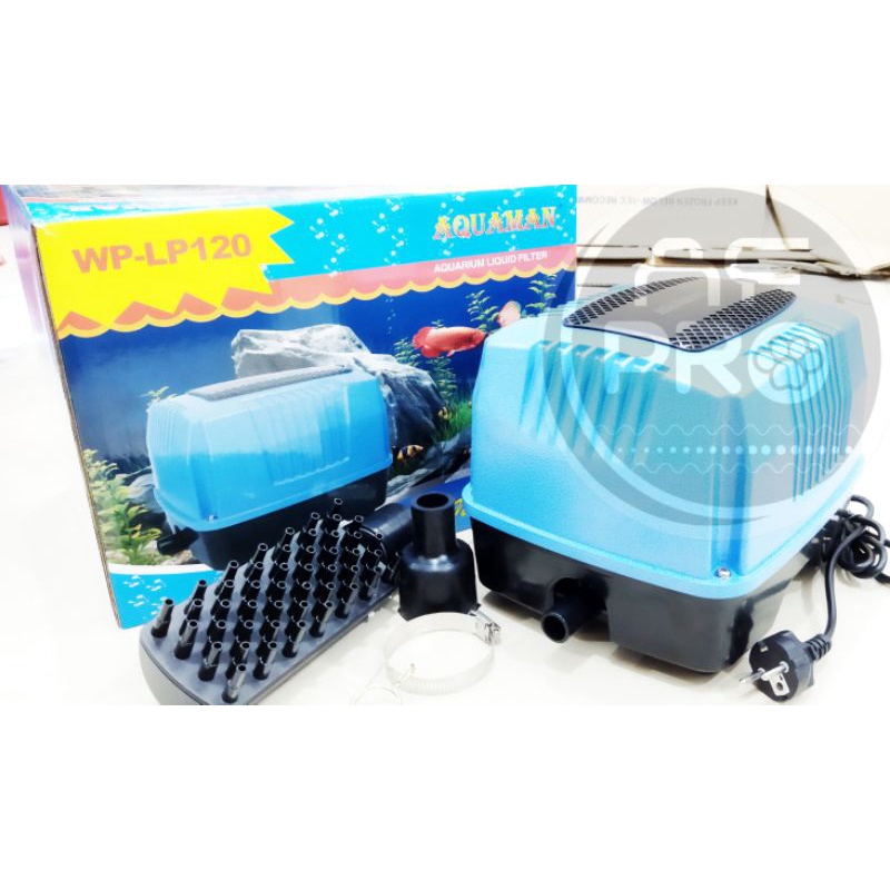 Airpump aerator udara Blower udara aquarium kolam AQUAMAN WP  LP 120