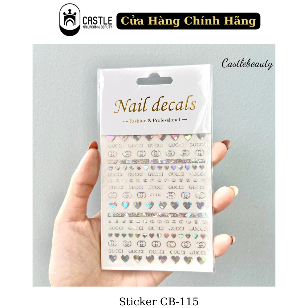 Sticker Dán Móng Thương Hiệu Hot Nhiều Mẫu Cập Nhật 2023