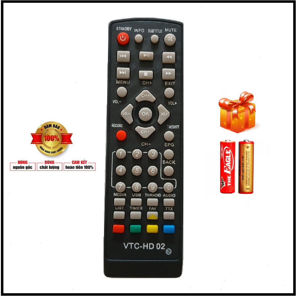 [HCM]Điều khiển cho đầu thu KTS ( HD02 )