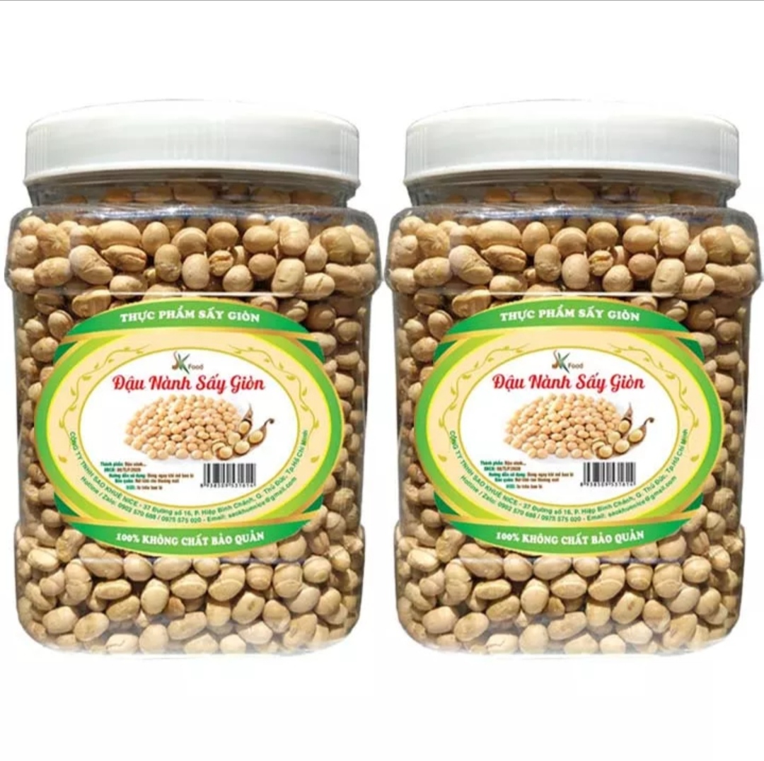 ĐẬU NÀNH SẤY KHÔ GIÒN THƠM-500G
