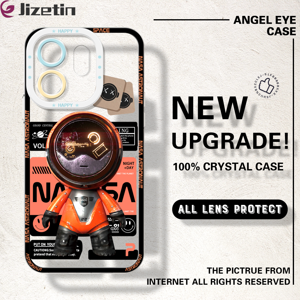 Jizetin%20for%20Infinix%20Smart%209%20Hot%2050i%20Back%20Cover%20Crystal%20Transparent%20Mechine%20Astronaut%20Soft%20Full%20Camera%20Cover%20Protection%20Phone%20Cases%20-%20Image%202