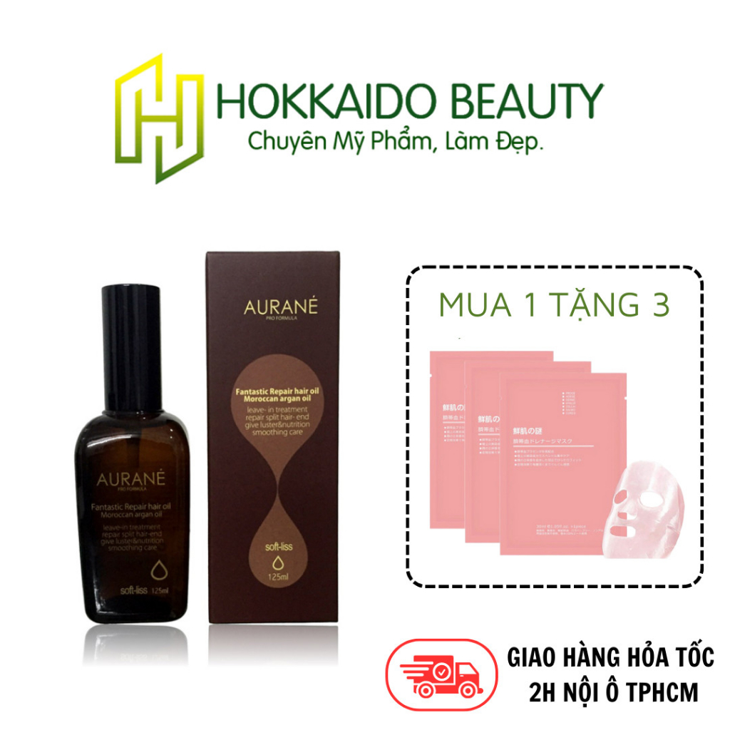 Tinh dầu bóng tóc Argan Oil AURANE (Soft-liss Fantastic Repair Argan Oil) 125ml