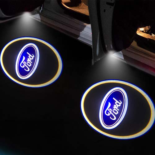 Đèn cảnh báo mở cửa chiếu Logo,  thương hiệu FORD