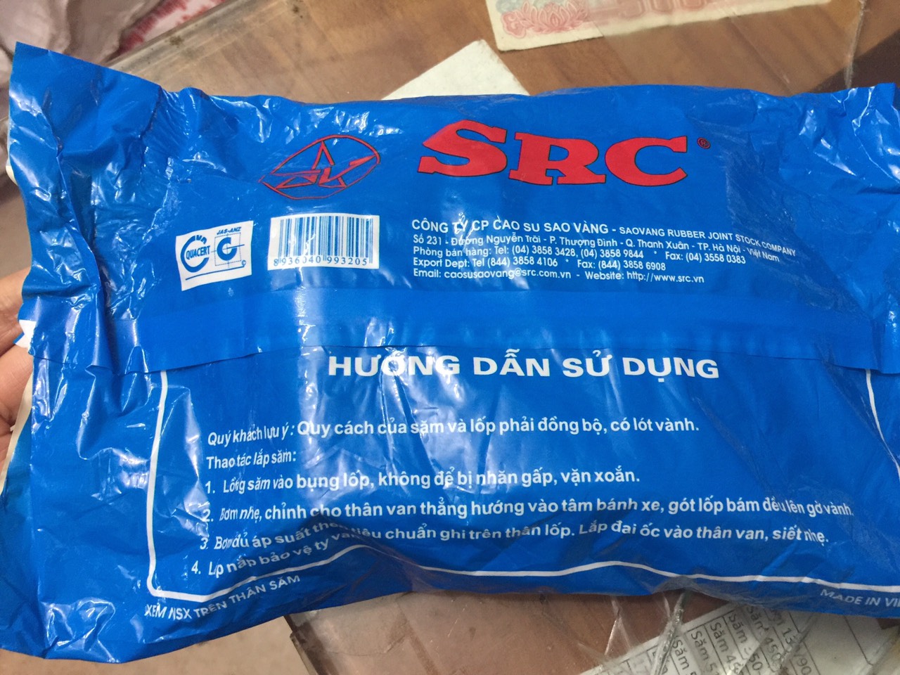 Ruột (săm) xe rùa, xe đạp điện, xe xmen 3.00-10 van cong Sao Vàng
