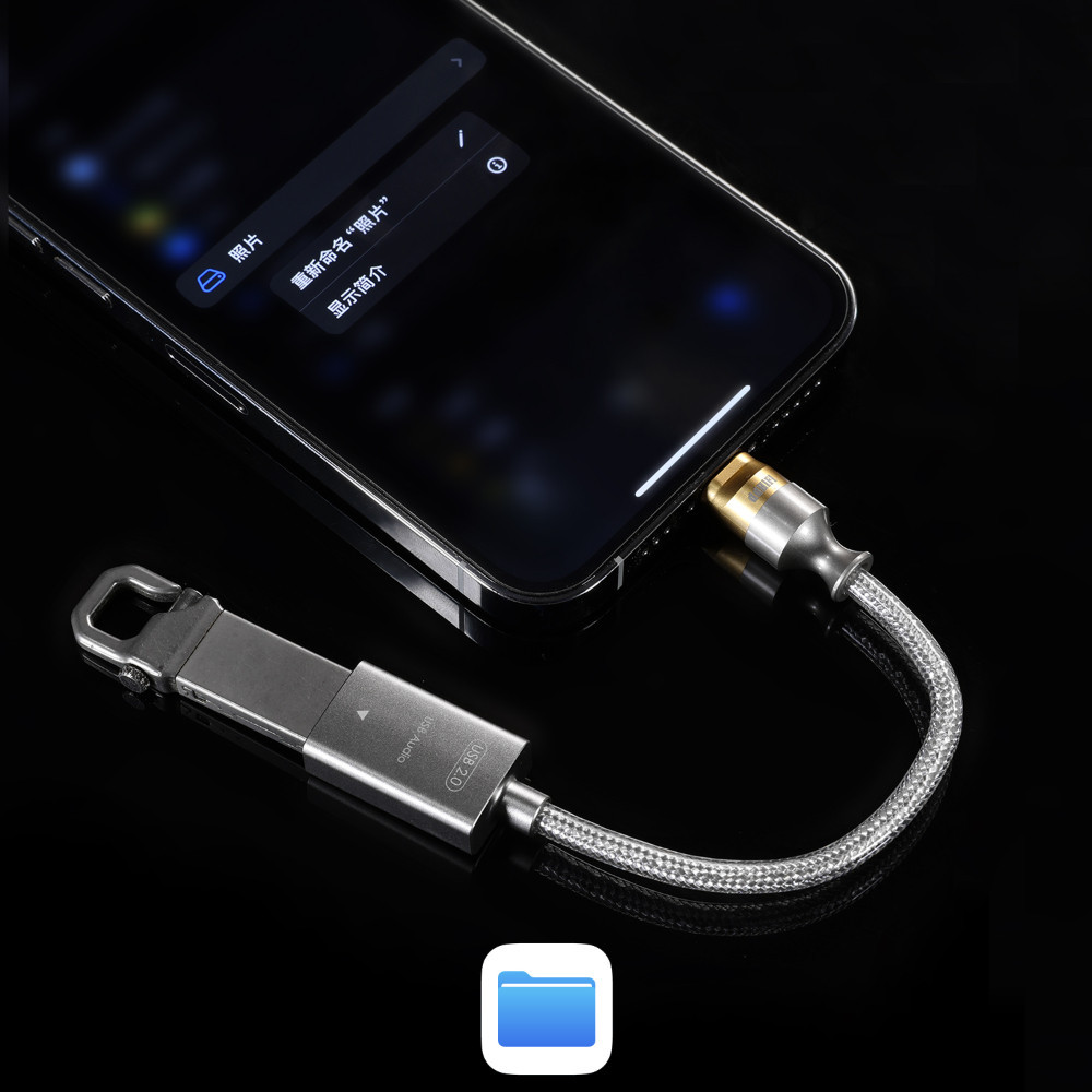 DD DdHiFi TC07F/MFi07F USB-C To USB-A OTG Decoding Cable USB 2.0 for Flash Disk, Keyboard,USB Player