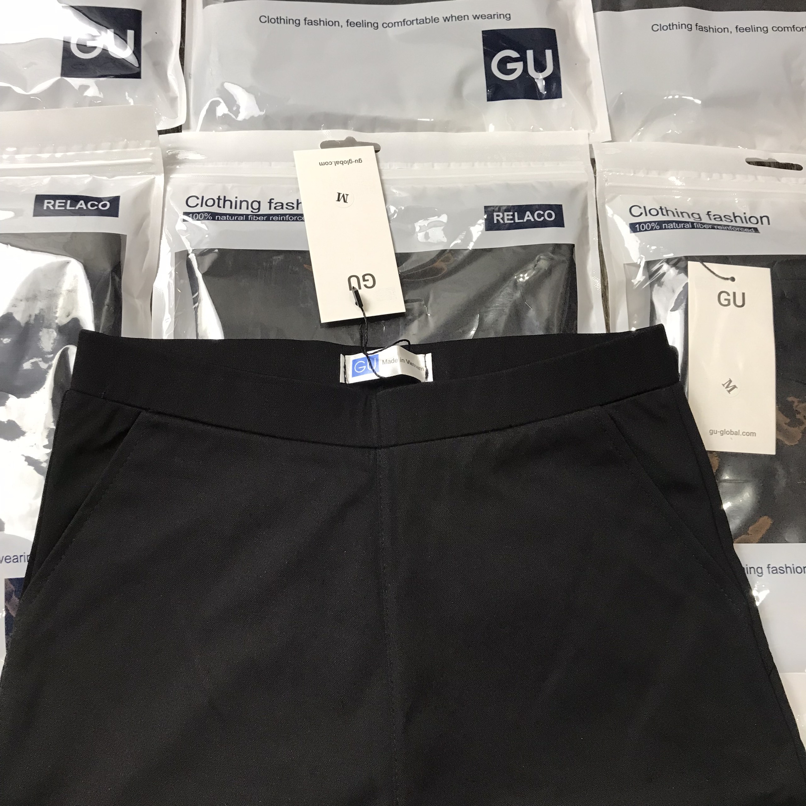 Quần legging ngố nâng Mông chất umi dày mịn mát