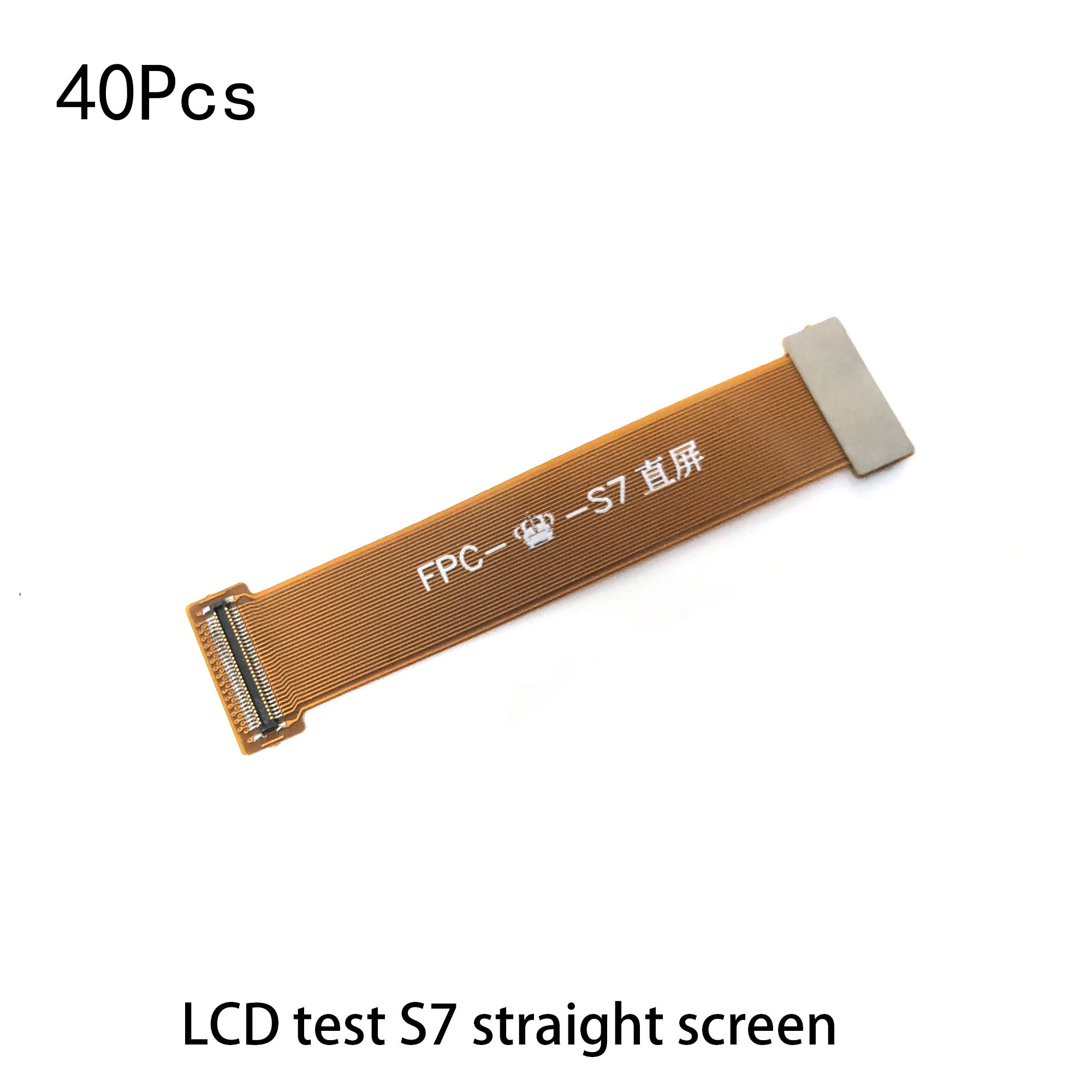 40PCS cho LCD Samsung kiểm tra S9 màn hình thẳng cáp dẻo S7 màn hình cong