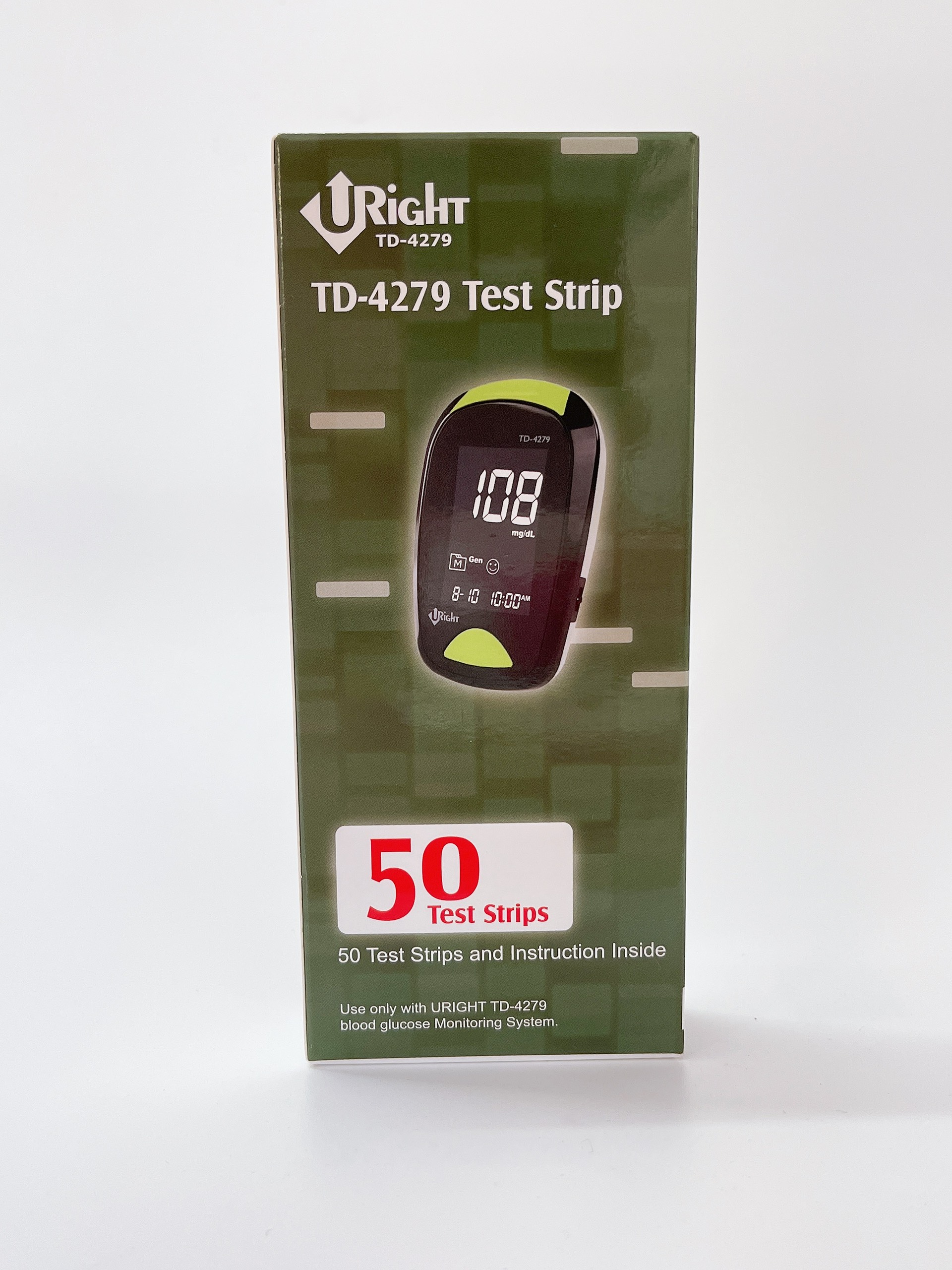 Que thử đường huyết Uright TD-4279 ( Hộp 50 que)